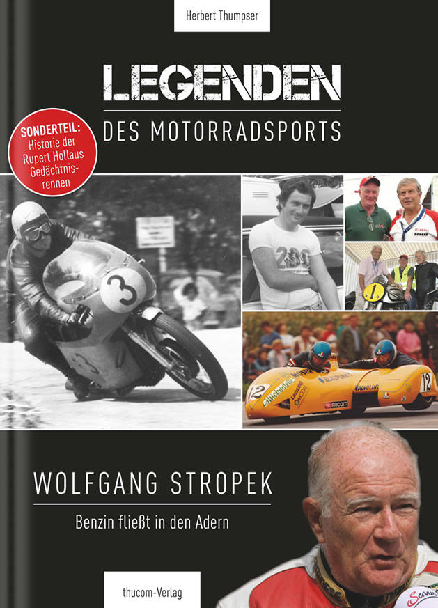 Cover Buch "Legenden Des Motorradsports - Wolfgang Stropek"