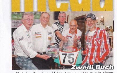 Buchpräsentation in Motorrad-Magazin und Reitwagen